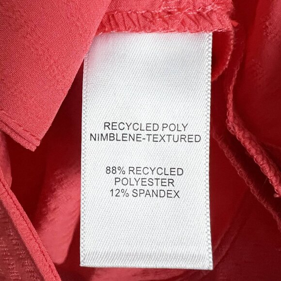 Title Nine Speed Racer 3/4 sleeve tunic textured pink quick dry UPF 50+ X-Small - Picture 8 of 9